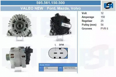 CV PSH 595561150500 -  Генератор